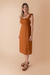 Vestido Midi Caramelo na internet
