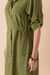 Chemise Curta com Transpasse Verde na internet