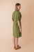 Chemise Curta com Transpasse Verde - Blumarine Rio