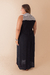 Vestido Longo Pala Listrada - Blumarine Rio