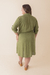 Chemise Curta com Transpasse Verde - comprar online