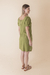 Vestido Curto Linho Verde - loja online