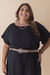 Vestido Curto Bolsos Laterais Preto na internet
