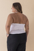 Blusa Tomara Que Caia Assimétrica Branca - loja online