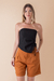 Blusa Tomara Que Caia Assimétrica Preta - comprar online