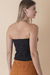 Blusa Tomara Que Caia Assimétrica Preta - loja online
