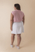Blusa Nervuras Rosa Chá - Blumarine Rio