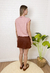 Imagem do Blusa Nervuras Rosa Chá