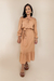 Vestido Midi Lana Nude - comprar online