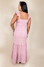 Vestido Longo Babados Rosa - Blumarine Rio