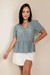 Blusa Peplum Verde - comprar online