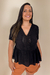 Blusa Peplum Preta - comprar online