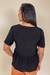 Blusa Peplum Preta na internet