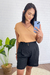 Blusa Decote V Caramelo - comprar online