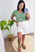 Blusa Decote V Verde - comprar online