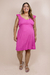 Vestido Curto Alça Pink