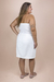 Vestido Curto Tomara que Caia Piquet Branco - Blumarine Rio