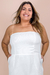 Vestido Curto Tomara que Caia Piquet Branco na internet