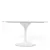 Mesa Saarinen Oval 220x122cm com Tampo em Branco Extra na internet