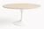 Mesa Saarinen Redonda 120cm com Tampo em Mármore Perla - comprar online