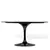 Mesa Saarinen Oval de 198x122 cm com Tampo em Mármore São Gabriel