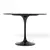Mesa Saarinen Redonda em Laca Preta de 60cm - comprar online