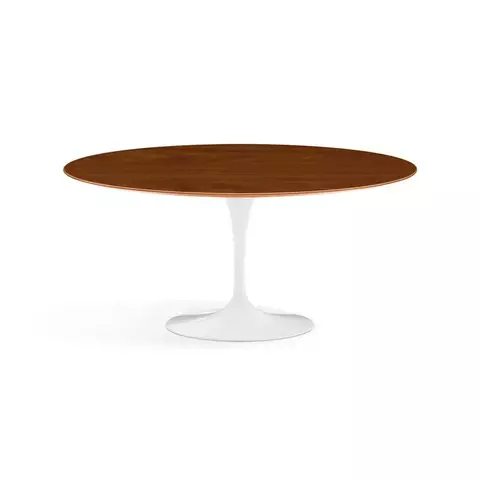 Mesa Saarinen Ø Redonda 130cm em Madeira Imbuia Melamina - comprar online