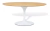 Mesa Saarinen Ø Redonda 110cm em Madeira Freijó Melamina - comprar online