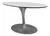 Base Saarinen Oval e Contra tampo p/ tampo de 123x82cm - Bruto