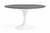 Mesa Saarinen Jantar Redonda 100cm com Tampo Cinza Absoluto - comprar online