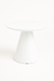 Mesa Cone Redonda 80 cm com Tampo em Laca Branco - comprar online