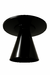 Mesa Cone Redonda 140 cm com Tampo em Laca Preto na internet