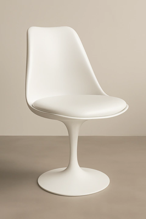 Cadeira Tulipa Saarinen Sem Braço Acetinado - comprar online