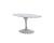 Mesa Saarinen Oval de 198x122cm com Tampo em Mármore Preto Absoluto na internet