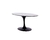 Imagem do Mesa Saarinen Oval de 160x90cm com Tampo em Mármore Preto Absoluto