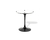 Mesa Saarinen Redonda 110 cm com Tampo em Mármore Marrom Imperial - Nunex Móveis e Design