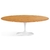 Mesa Saarinen Oval em Madeira Freijó Melamina 200x100cm