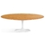 Mesa Saarinen Oval em Madeira Freijó Melamina 137x91cm
