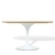 Mesa Saarinen Oval em Madeira Freijó Melamina 244x137cm na internet