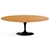 Imagem do Mesa Saarinen Oval em tampo em Madeira Freijó Folha Natural de 193x122cm