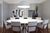 Imagem do Mesa Saarinen Redonda 110cm com Tampo em Mármore Nanoglass
