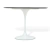 Mesa Saarinen Redonda 140cm com Tampo em Mármore São Gabriel - comprar online