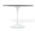Mesa Saarinen Redonda 100cm com Tampo em Mármore Preto Absoluto - comprar online