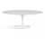 Mesa Saarinen Oval 198x122cm com Tampo em Laca