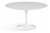 Mesa Saarinen Redonda 140cm com Tampo em Mármore Quartzo