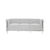 Sofa Le Corbusier 3 Lugares para escritório ou recepção - comprar online