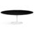 Mesa Saarinen Oval de 200x100cm com Tampo em Mármore São Gabriel