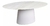 Mesa Cone Oval em Mármore Espirito Santo de 160x90cm - Base madeira imbuia mel - comprar online