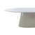 Mesa Cone fosca Redonda de 80cm em Quartz Branco na internet