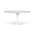 Mesa Saarinen Oval 198x122cm com Tampo em Mármore Espírito Santo
